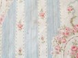 画像24: アンティーク 薔薇のメダイヨン ファブリック 120×295cm
