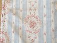 画像15: アンティーク 薔薇のメダイヨン ファブリック 120×295cm