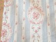 画像18: アンティーク 薔薇のメダイヨン ファブリック 120×295cm