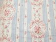 画像16: アンティーク 薔薇のメダイヨン ファブリック 120×295cm