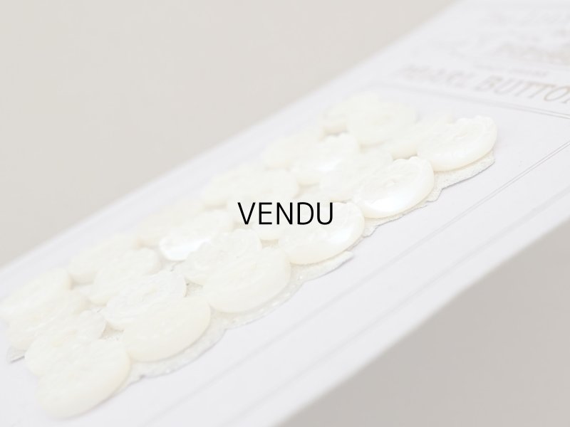 画像6: ＊蚤の市＊アンティーク カット入り シェルボタン 11mm 24ピース 