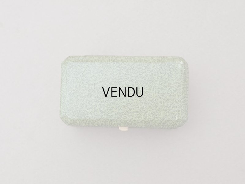 画像3: アンティーク リボン＆リーフのガーランド ジュエリーボックス グリーン