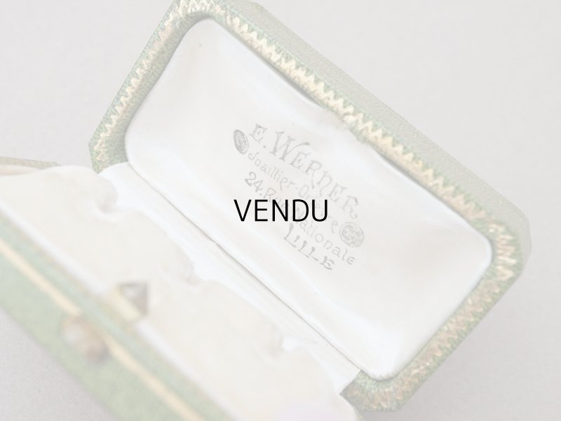 画像9: アンティーク リボン＆リーフのガーランド ジュエリーボックス グリーン