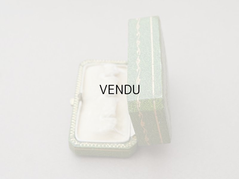 画像8: アンティーク リボン＆リーフのガーランド ジュエリーボックス グリーン