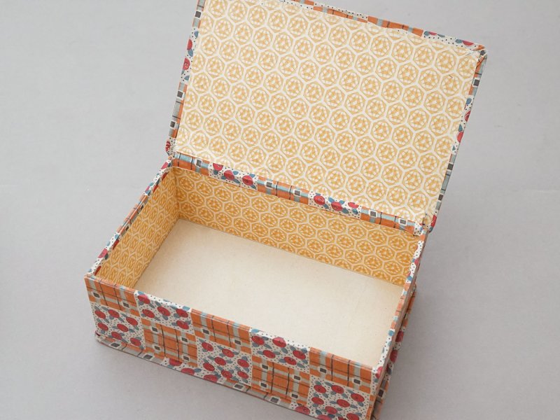 画像5: ＊蚤の市セット＊アンティーク  カルトナージュボックス 2点セット