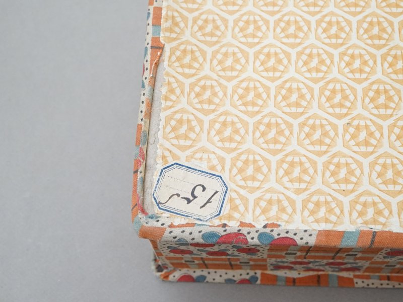 画像8: ＊蚤の市セット＊アンティーク  カルトナージュボックス 2点セット