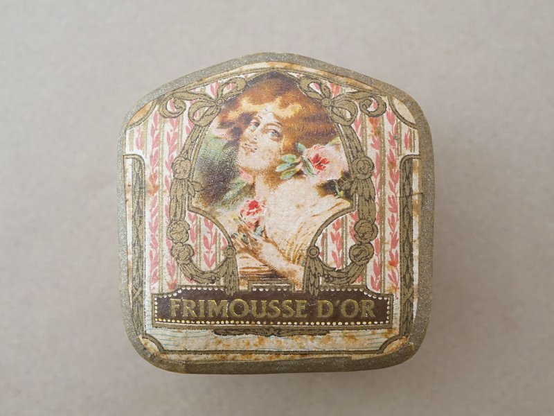 画像3: アンティーク パウダーボックス  FRIMOUSSE D'OR - LORENZY-PALANCA PARIS -