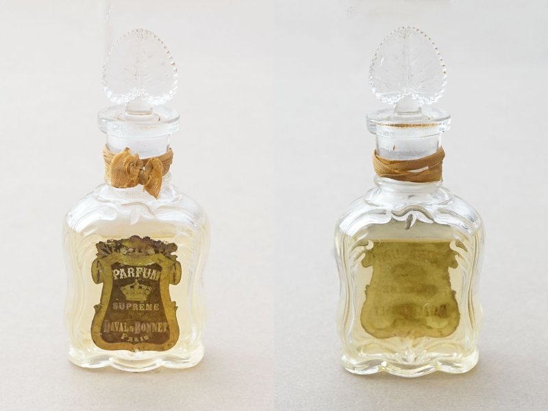 画像2: 1900年頃 アンティーク 王冠のパフュームボトル PARFUM SUPREME - DEVAL & BONNET PARIS -