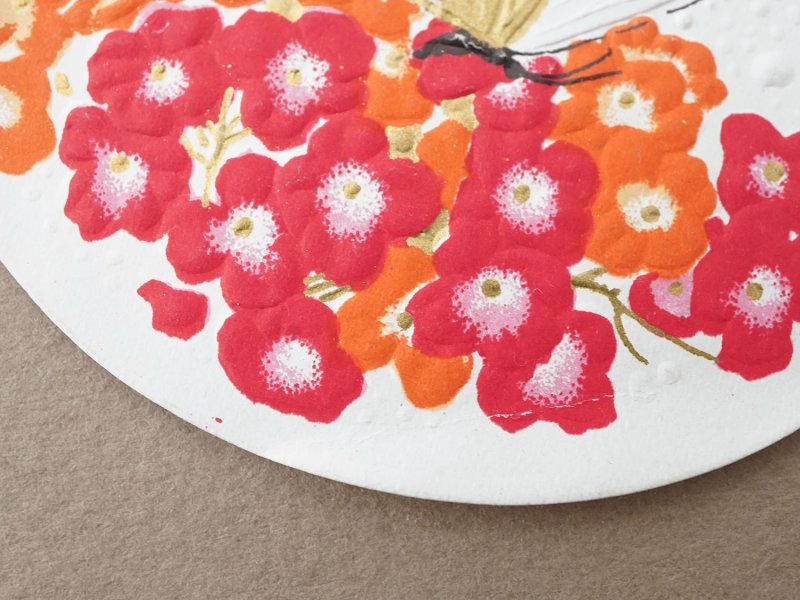 画像4: アンティーク 蝶々&紫陽花 パウダーボックスのラベル NOUVELLE POUDRE SIMON - CREME SIMON -