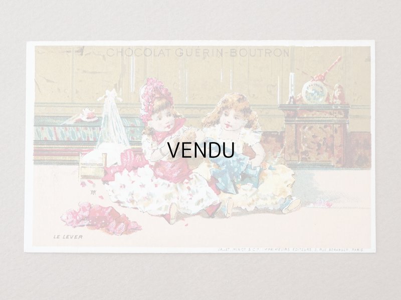 画像3: ＊蚤の市セット＊ アンティーク クロモ 同シリーズ 2点セット 