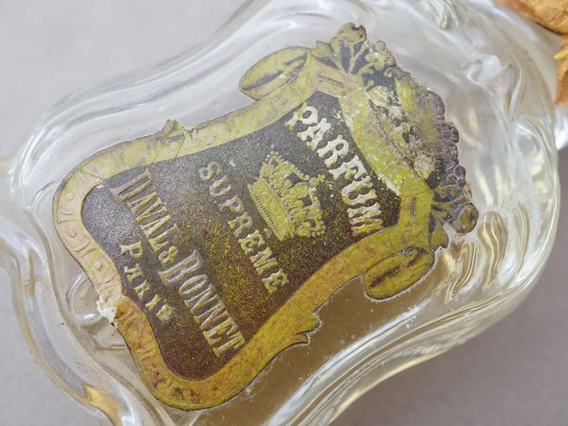 画像5: 1900年頃 アンティーク 王冠のパフュームボトル PARFUM SUPREME - DEVAL & BONNET PARIS -