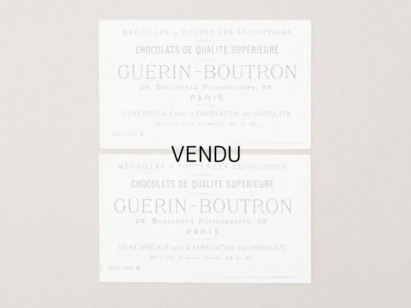 画像4: ＊蚤の市セット＊ アンティーク クロモ 同シリーズ 2点セット 