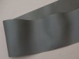 画像5: アンティーク 幅広 シルク製 リボン カーキグレイ ダブルフェイス 11cm幅 シルクリボン 