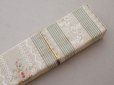 画像5: 19世紀末 アンティーク　メゾン【 DUVELLEROY（デュヴェルロワ）】 のエヴァンタイユ（扇)のシルクボックス 花模様