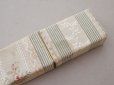 画像7: 19世紀末 アンティーク　メゾン【 DUVELLEROY（デュヴェルロワ）】 のエヴァンタイユ（扇)のシルクボックス 花模様