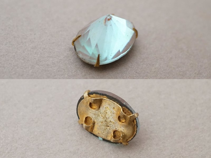 画像8: 【セール対象外】【クーポン対象外】アンティーク サフィレットのルース オーバル 11×15mm