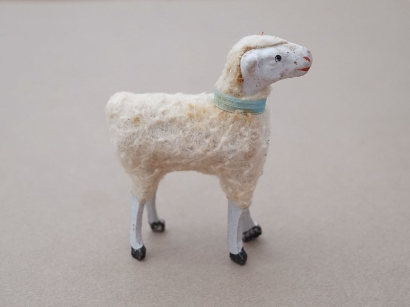 画像3: アンティーク クレッシュの羊 クリスマス ノエル