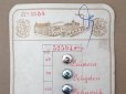 画像2: 19世紀末 アンティーク  サンプラー メタリック グラスストーン - AS & JHJS - (2)