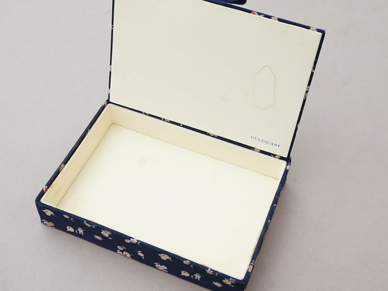 画像8: アンティーク パフュームボックス 花模様のカルトナージュボックス - HOUBIGANT PARIS -