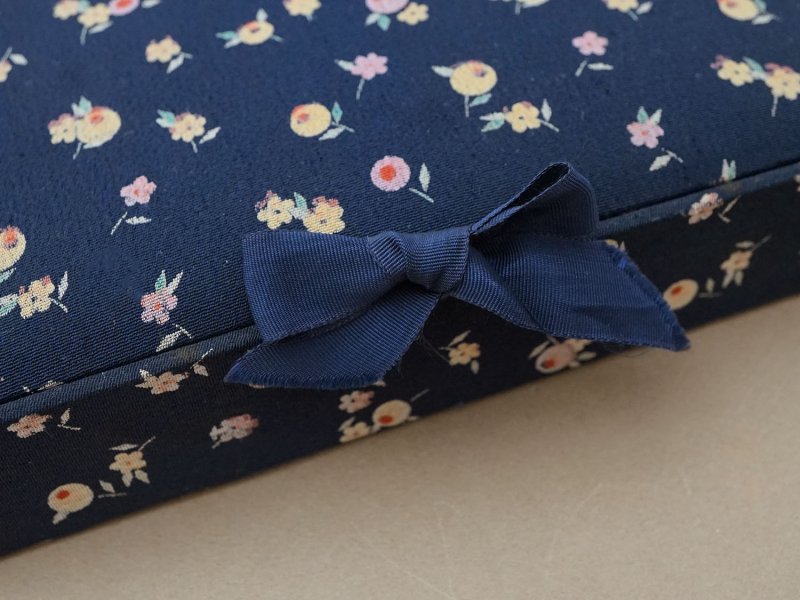 画像7: アンティーク パフュームボックス 花模様のカルトナージュボックス - HOUBIGANT PARIS -