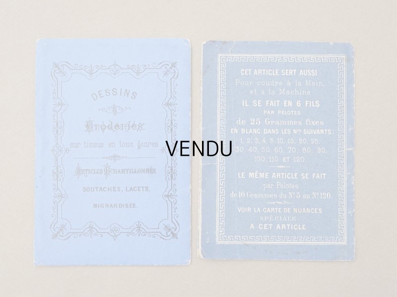 画像3: ＊蚤の市セット＊ アンティーク レース図案帳 2点セット