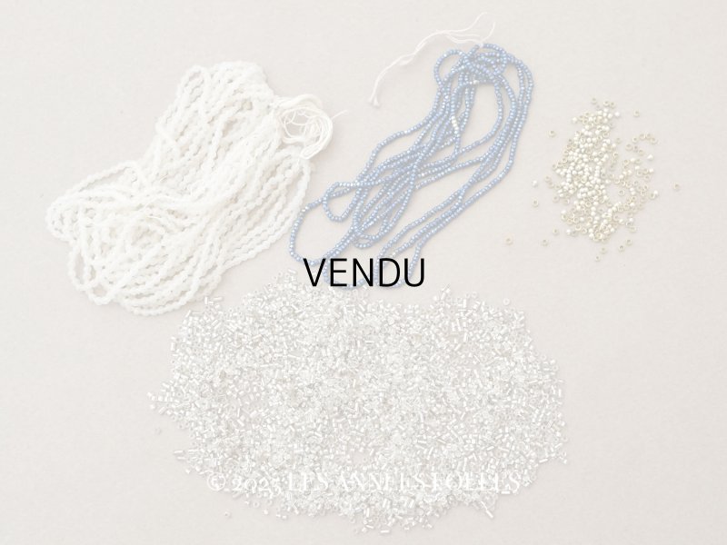 画像1: ＊蚤の市セット＊【クーポン割引対象外商品】アンティーク メタルビーズ＆ガラスビーズのセット