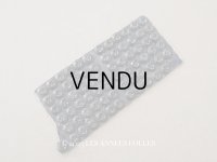 ＊蚤の市＊ アンティーク ボタン ベークライト製 8mm弱 72ピースのセット 黒