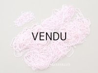 アンティーク ガラス製 サティネビーズ ベビーピンク 96g 1cm=4.25粒