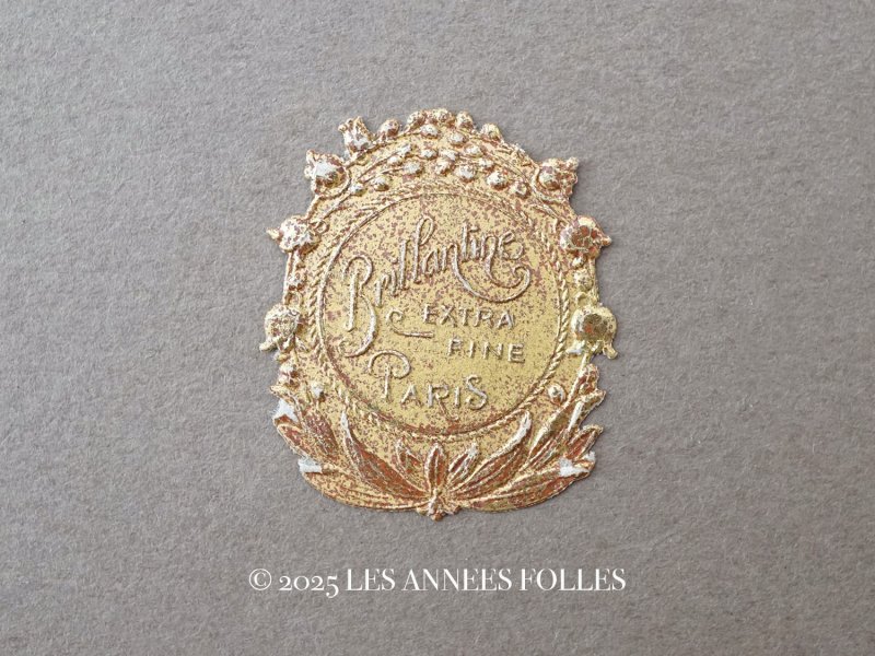 画像1: アンティーク パフュームラベル 鈴蘭 BRILLANTINE EXTRA FINE PARIS