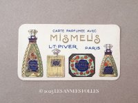 アンティーク パフュームカード MISMELIS - L.T.PIVER -