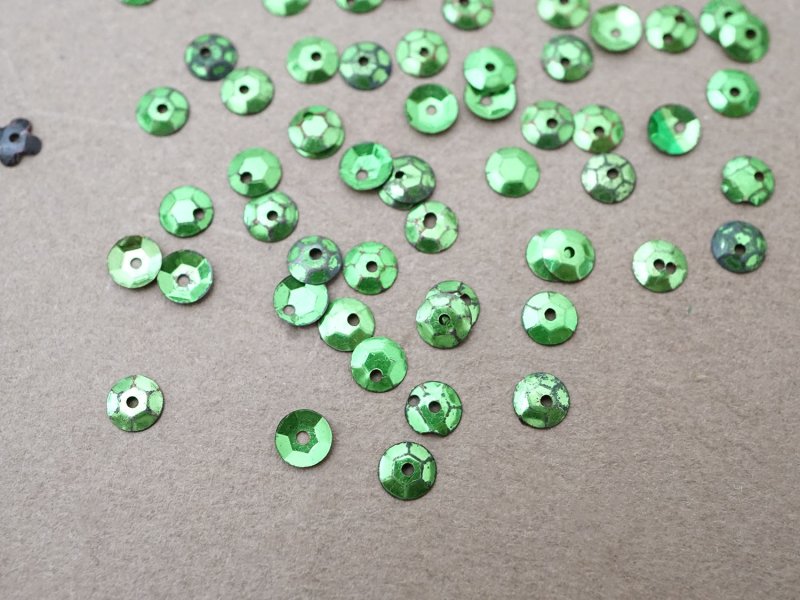 画像2: *蚤の市セット*アンティーク 19世紀 メタルスパンコール 3種のセット