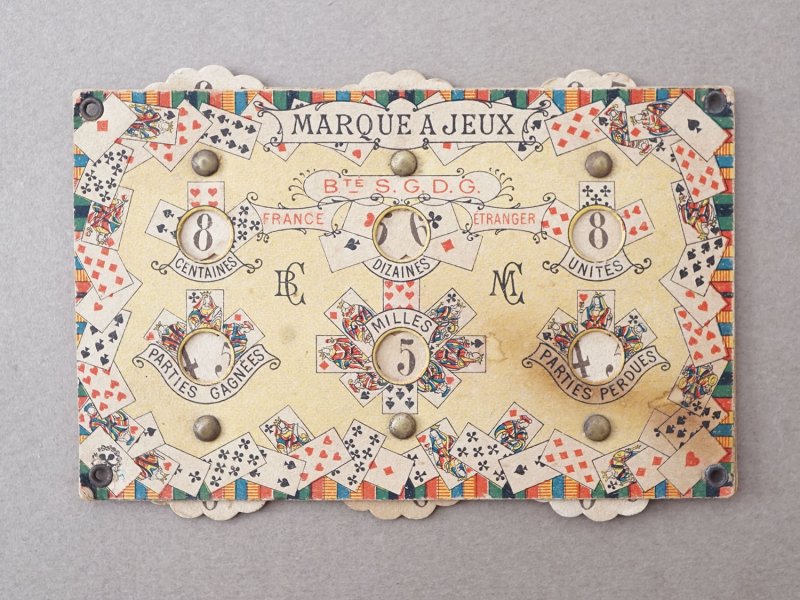 画像3: アンティーク トランプ柄のゲームカード MARQUE A JEUX