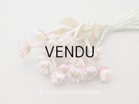 ＊蚤の市＊アンティーク デイジーの布花 16輪のセット