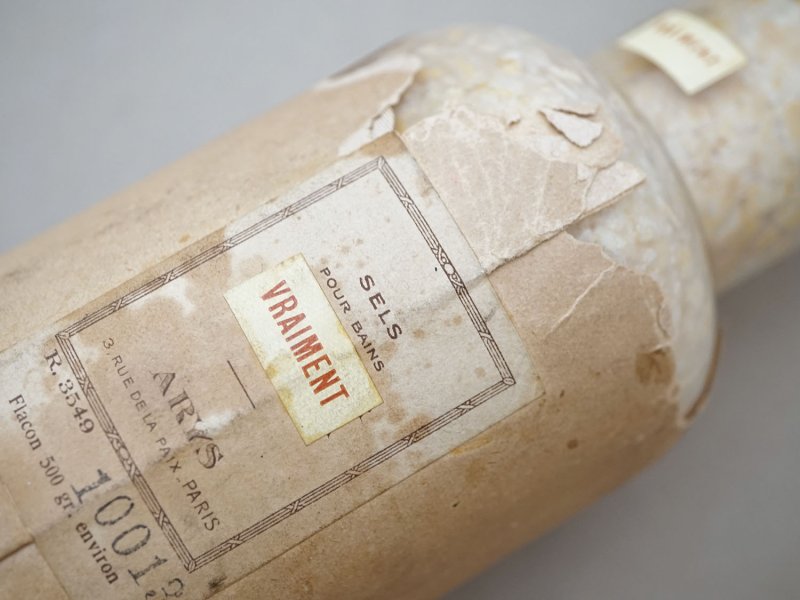 画像3: アンティーク バスソルトのガラスボトル - ARYS -