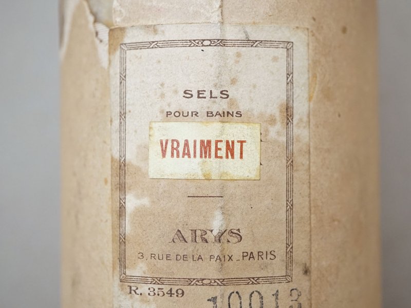 画像4: アンティーク バスソルトのガラスボトル - ARYS -