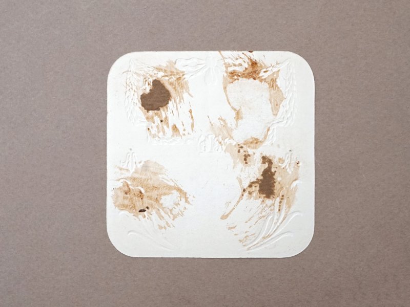 画像2: アンティーク パウダーボックスのラベル リボンのガーランド KHASANA - Dr.M.ALBERSHEIM -