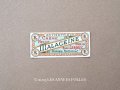 アンティーク パフュームラベル CREME NEIGE MALACEINE - RENE LEROUX PARIS -