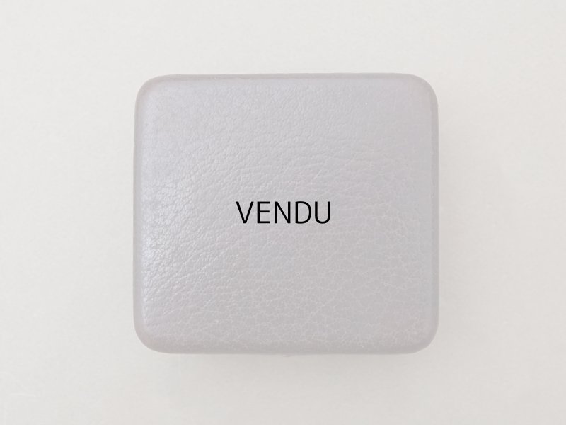 画像7: アンティーク 金彩入り 本革製 ジュエリーボックス ボルドー ブレスレット用