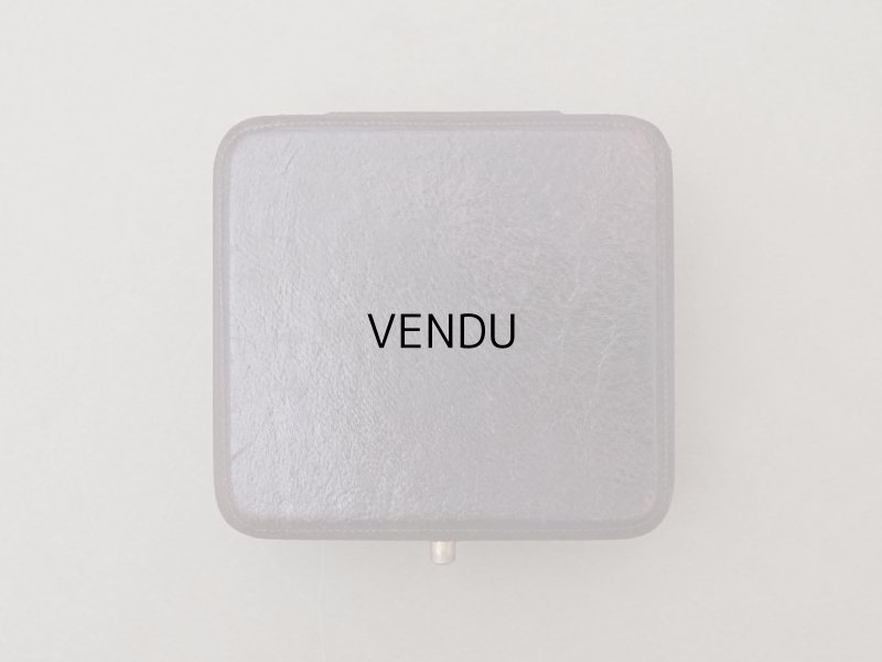 画像8: アンティーク 金彩入り 本革製 ジュエリーボックス ボルドー ブレスレット用