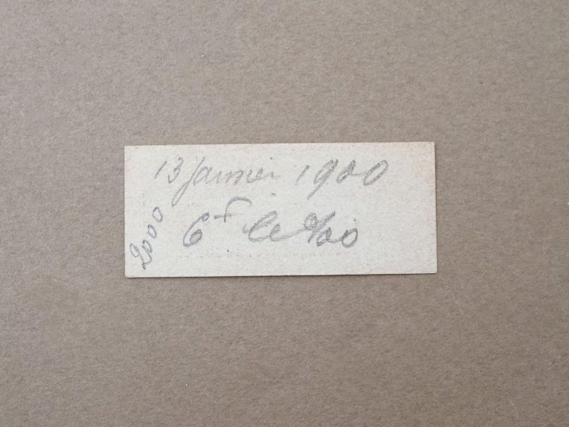 画像2: アンティーク パフュームラベル CREME NEIGE MALACEINE - RENE LEROUX PARIS -