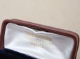 画像3: アンティーク 本革製 ジュエリーボックス 金彩入り ボルドー エパングル (3)