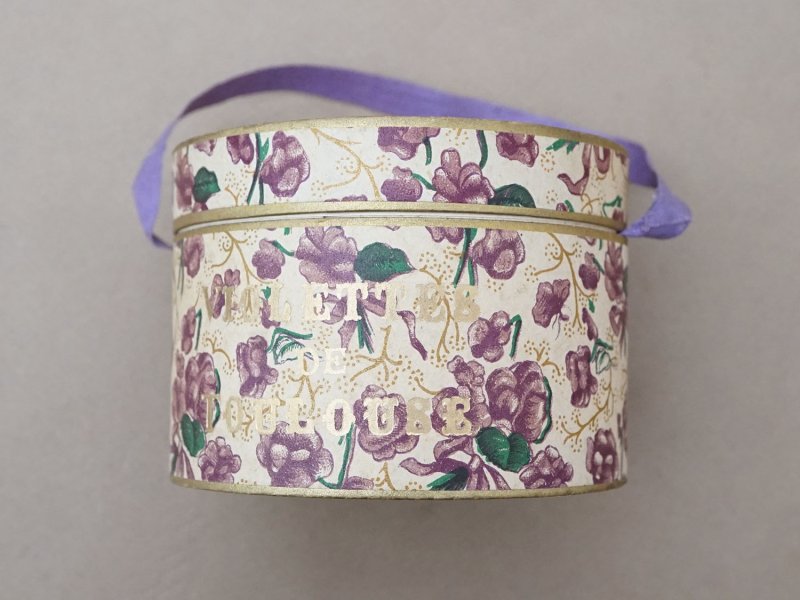 画像3: アンティーク 菫の砂糖菓子の紙箱 SOUVENIR DE TOULOUSE