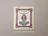 アンティーク パフュームラベル LOUISETTE - MAUBERT PARIS -