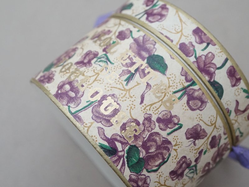 画像4: アンティーク 菫の砂糖菓子の紙箱 SOUVENIR DE TOULOUSE