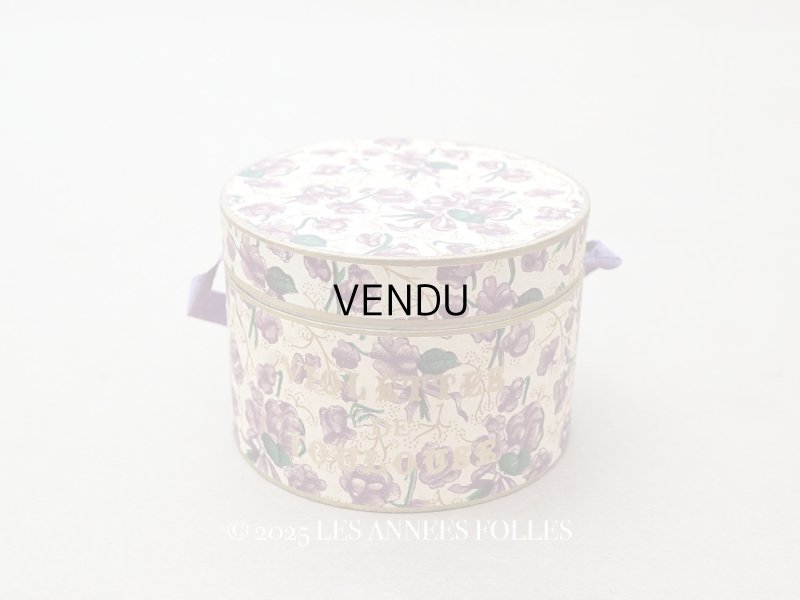 画像1: 【クリスマスセール2025対象外】アンティーク 菫の砂糖菓子の紙箱 SOUVENIR DE TOULOUSE