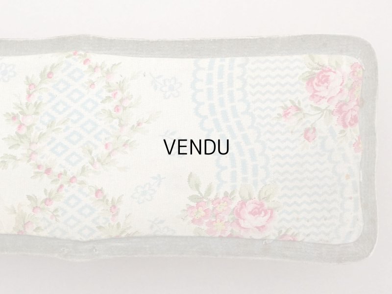 画像5: アンティーク グローブボックス 薔薇模様のカルトナージュボックス　