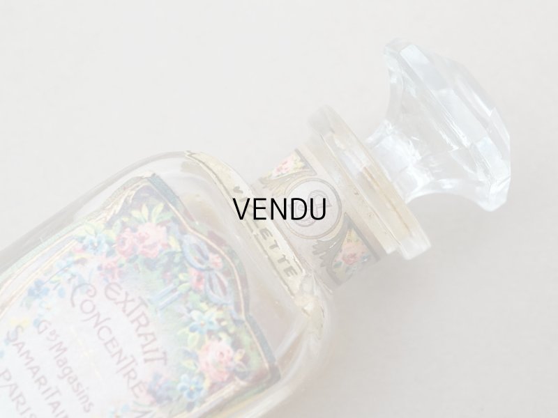 画像7: アンティーク パフュームボトル 香水瓶 サマリテーヌ百貨店 EXTRAIT CONCENTRE - GRANDS MAGASINS DE LA SAMARITAINE PARIS -