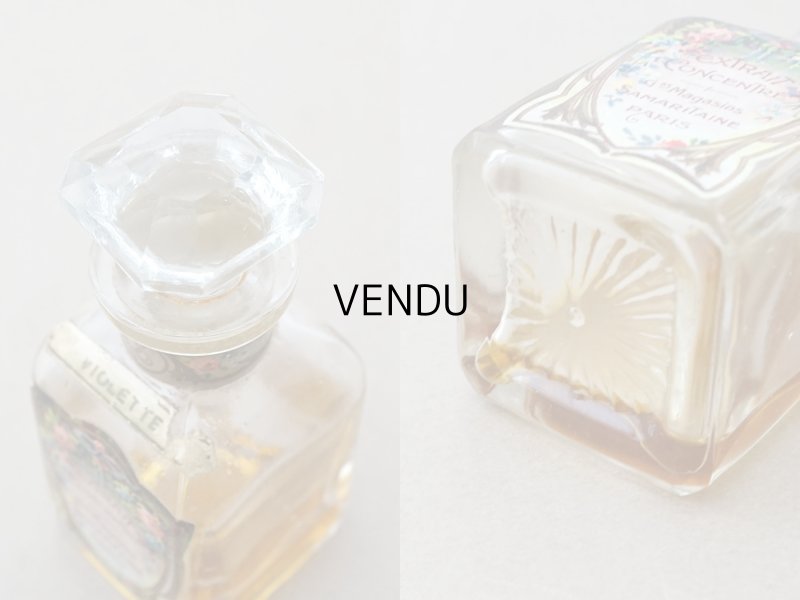 画像5: アンティーク パフュームボトル 香水瓶 サマリテーヌ百貨店 EXTRAIT CONCENTRE - GRANDS MAGASINS DE LA SAMARITAINE PARIS -