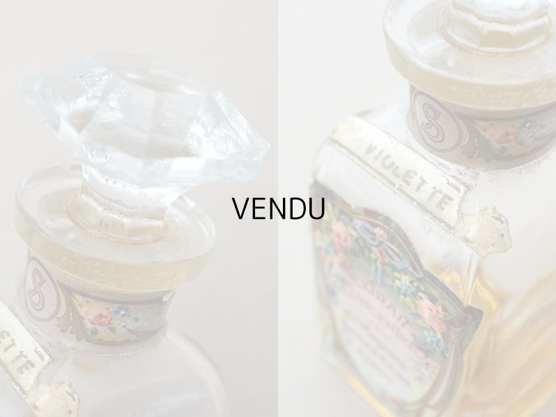 画像8: アンティーク パフュームボトル 香水瓶 サマリテーヌ百貨店 EXTRAIT CONCENTRE - GRANDS MAGASINS DE LA SAMARITAINE PARIS -