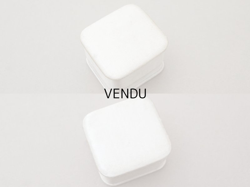 画像3: アンティーク シルクサテンのジュエリーボックス  オフホワイト